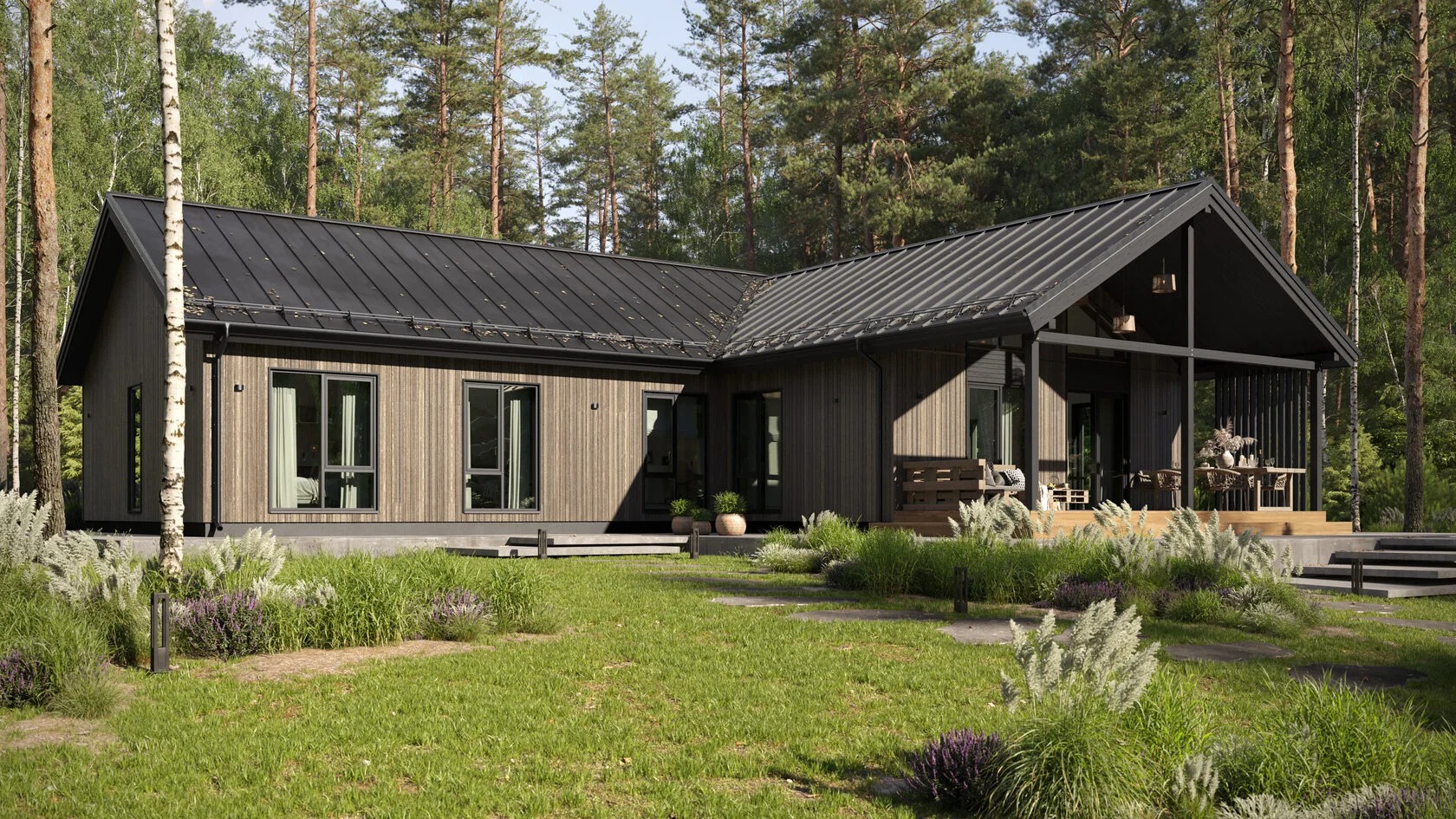 Проект дома Тайгарт 170 в КП Art House