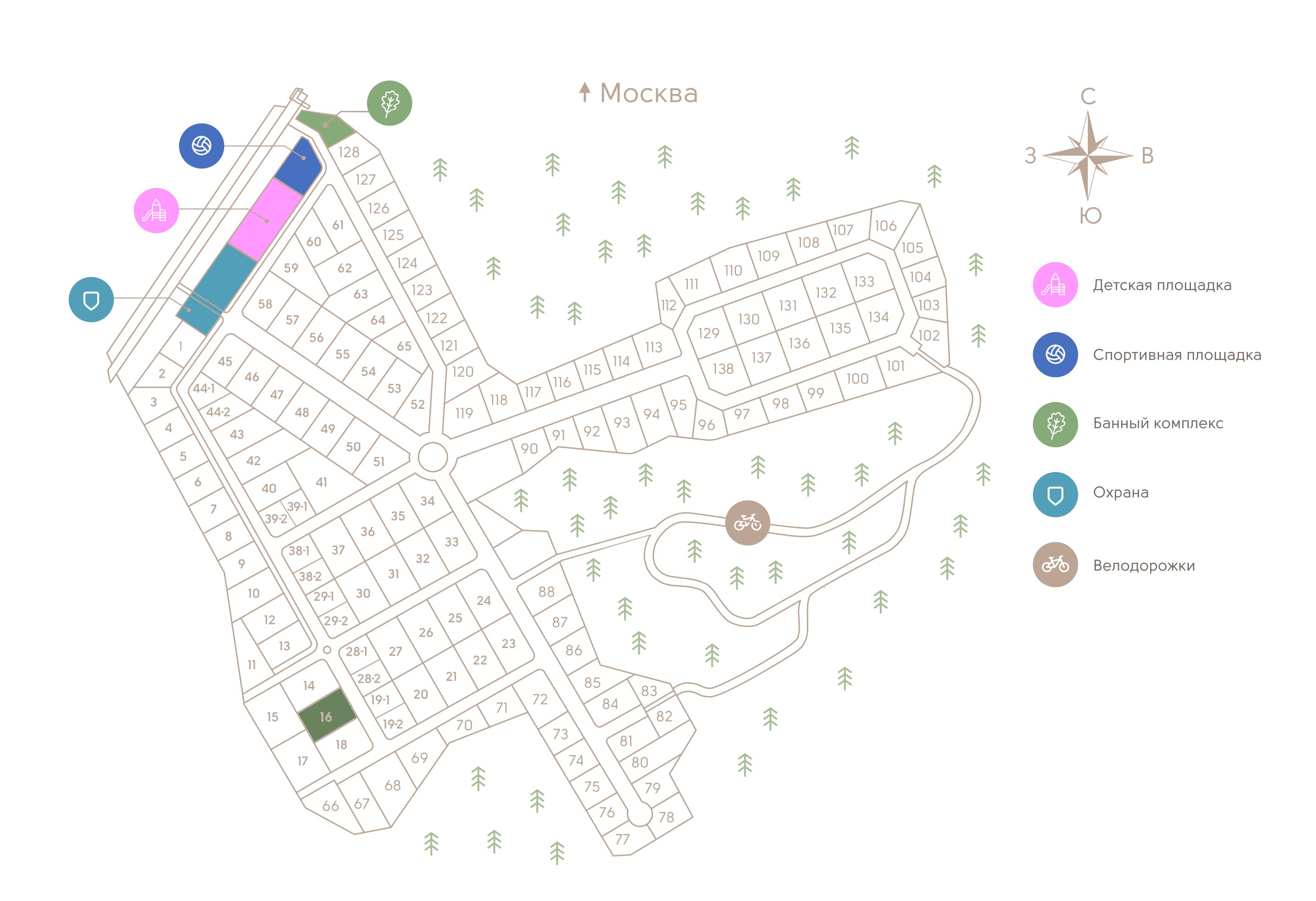 Дом Участок без подряда в КП Art House